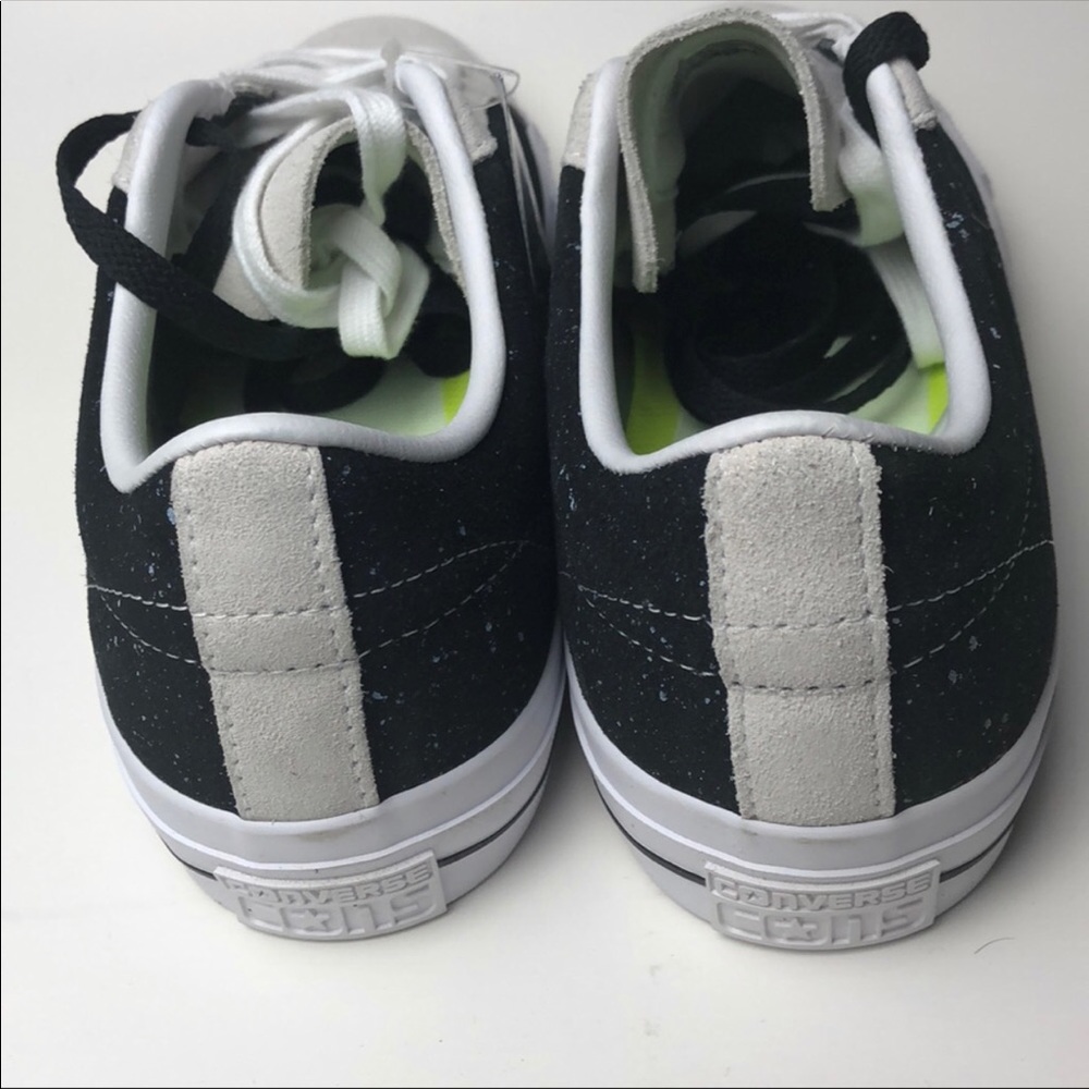 Converse One Star Pro Suede Ox Black and White - Picture 4 of 8